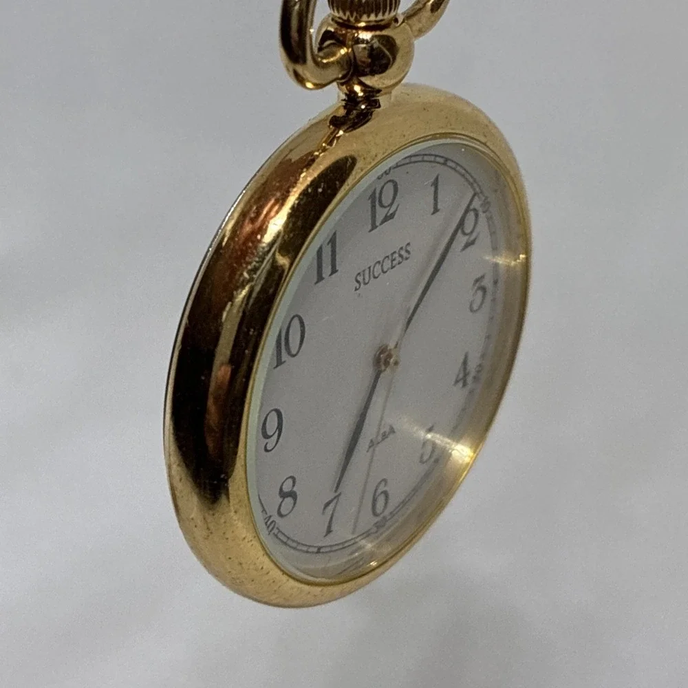 Vintage SEIKO SUCCESS Alba V306-9A00 Quartz Pocket Watch - Running!